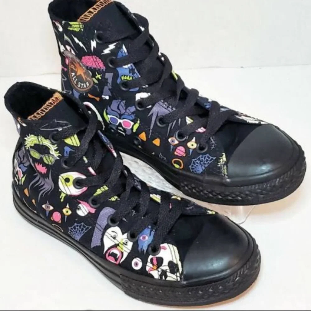 Converse All Star Halloween Skull & Clown high top Sneakers